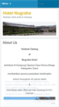 Mobile Screenshot of nugrahahotel.wordpress.com