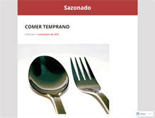 Tablet Screenshot of chefcgarcia.wordpress.com