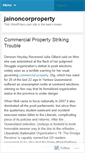 Mobile Screenshot of jainoncorproperty.wordpress.com