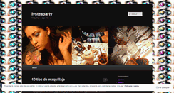 Desktop Screenshot of lysteaparty.wordpress.com