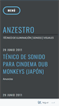 Mobile Screenshot of anzestro.wordpress.com