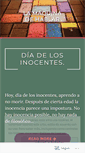 Mobile Screenshot of lamaquinadehablar.wordpress.com