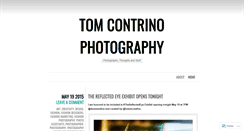 Desktop Screenshot of contrinophotography.wordpress.com