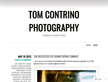 Tablet Screenshot of contrinophotography.wordpress.com