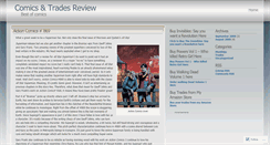 Desktop Screenshot of comictradereview.wordpress.com