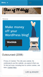 Mobile Screenshot of filmogtvblogg.wordpress.com