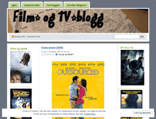Tablet Screenshot of filmogtvblogg.wordpress.com