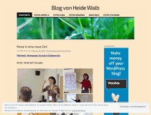 Tablet Screenshot of heidewalb.wordpress.com