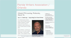 Desktop Screenshot of fwaorlando.wordpress.com