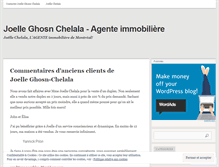 Tablet Screenshot of joelleghosnchelala.wordpress.com