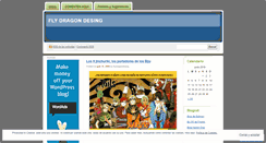 Desktop Screenshot of flydragondesing.wordpress.com