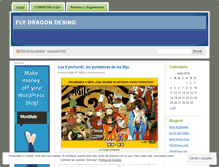 Tablet Screenshot of flydragondesing.wordpress.com