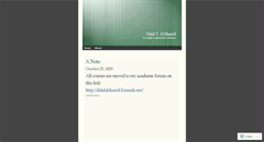 Desktop Screenshot of dalalalshareif.wordpress.com
