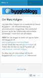 Mobile Screenshot of bygglobloggen.wordpress.com