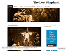 Tablet Screenshot of lostshep.wordpress.com