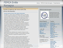 Tablet Screenshot of femcaemiliaromagna.wordpress.com