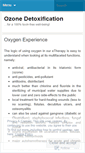 Mobile Screenshot of o3detox.wordpress.com