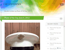 Tablet Screenshot of christysviews.wordpress.com