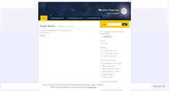 Desktop Screenshot of mestrefinezas.wordpress.com