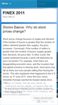 Mobile Screenshot of finex2011.wordpress.com