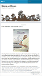 Mobile Screenshot of mooreonmovies.wordpress.com