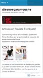 Mobile Screenshot of disenoscaramouche.wordpress.com