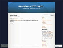 Tablet Screenshot of movimientotoyjarto.wordpress.com