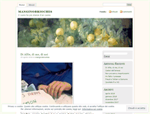 Tablet Screenshot of manginobrioches.wordpress.com