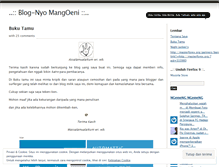 Tablet Screenshot of mangoeni.wordpress.com