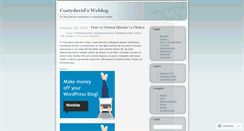 Desktop Screenshot of costydavid.wordpress.com