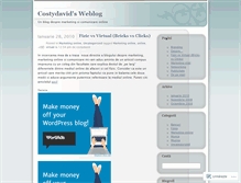 Tablet Screenshot of costydavid.wordpress.com