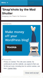 Mobile Screenshot of madshutter.wordpress.com