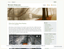 Tablet Screenshot of muddystreams.wordpress.com