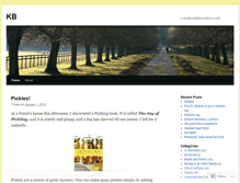 Tablet Screenshot of kbrubaker.wordpress.com