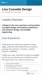 Mobile Screenshot of lisacossettedesign.wordpress.com