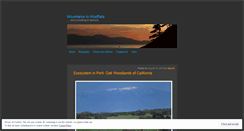 Desktop Screenshot of mountainstomudflats.wordpress.com