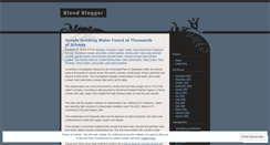Desktop Screenshot of blondblogger.wordpress.com