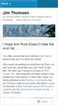 Mobile Screenshot of jimthomsen1.wordpress.com