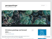 Tablet Screenshot of georgepottinger.wordpress.com