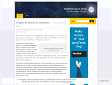 Tablet Screenshot of nadmatayza.wordpress.com