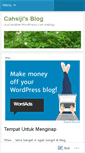 Mobile Screenshot of cahsiji.wordpress.com