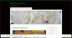 Desktop Screenshot of mpaulphotography.wordpress.com