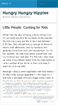 Mobile Screenshot of hungryhungryhippies.wordpress.com