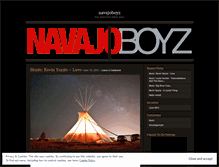 Tablet Screenshot of navajoboyz.wordpress.com