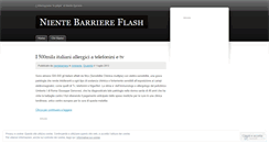 Desktop Screenshot of nientebarriere.wordpress.com