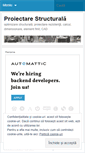 Mobile Screenshot of proiectarestructurala.wordpress.com
