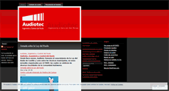 Desktop Screenshot of grupoaudiotec.wordpress.com