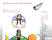 Tablet Screenshot of angelharvest.wordpress.com