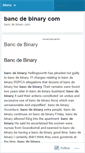 Mobile Screenshot of bwp.bancdebinarycom.wordpress.com