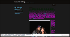 Desktop Screenshot of keenamilan.wordpress.com